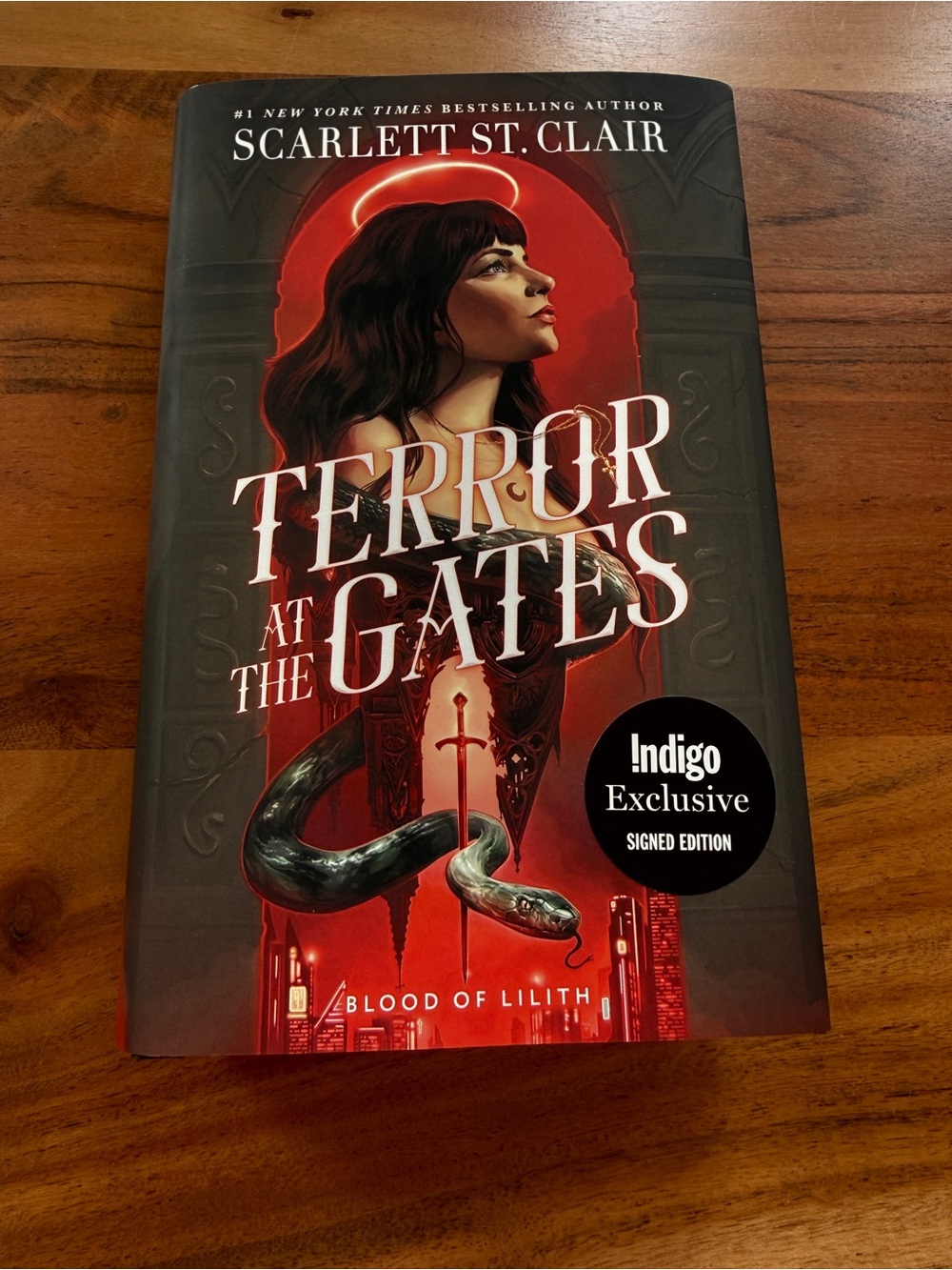 Indigo Signed Exclusive Terror at the Gates by Scarlett St. Clair